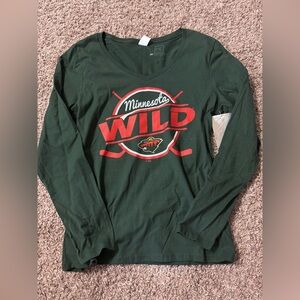 Minnesota Wild Green Long Sleeve Shirt